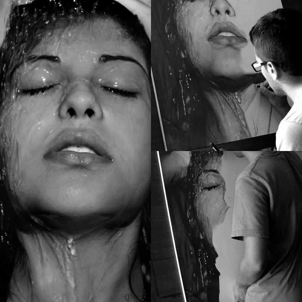 Hyperrealism Drawing Style