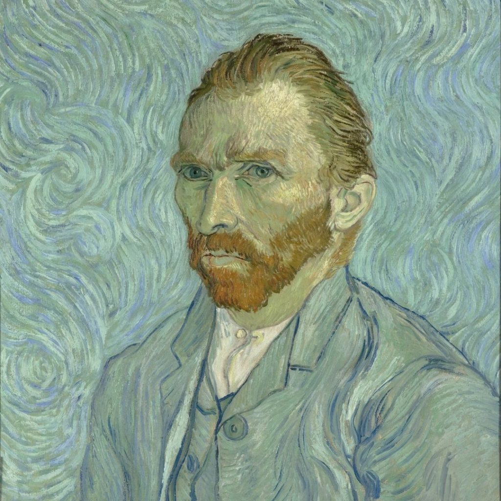 Self Portrait of Vicent Van Gogh 
