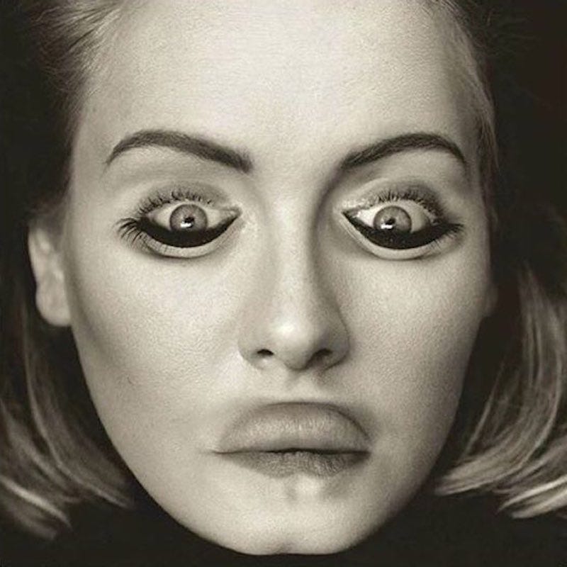 Adele right side up