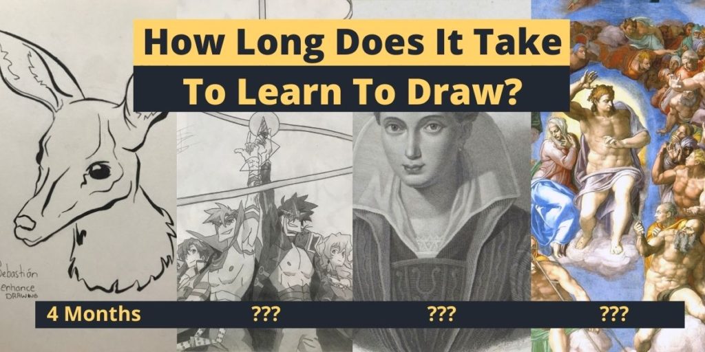 How Long Does It Take To Learn To Draw? Beginner to Expert