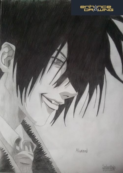 Anime Hellsing Alucard Drawing