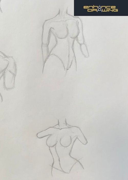 Anime Female Torso Drawing Ideas