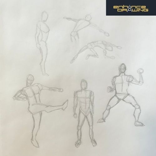 Anime Poses Ideas - Poses Drawing