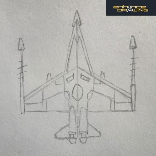 Anime Spaceship Drawing Idea