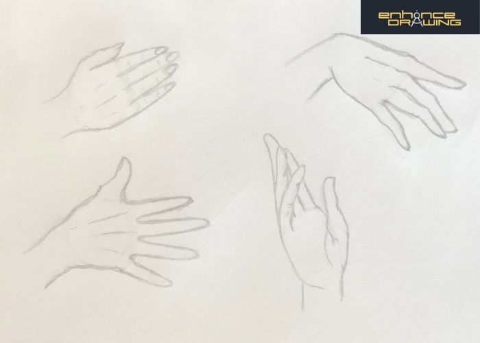 Anime hands drawing ideas