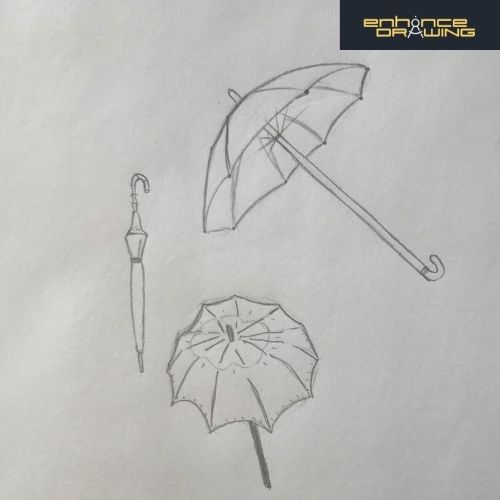 Anime umbrella drawings ideas