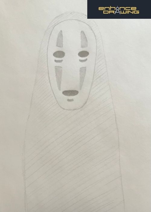 No Face Spirited Away Drawing