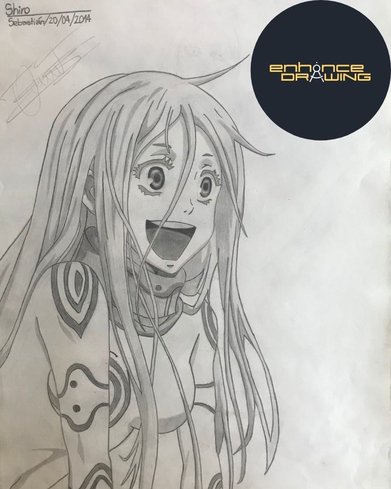 Shiro Deadman Wonderland Drawing idea